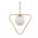 Pendente Signos Tringulo 1xE27 Bivolt